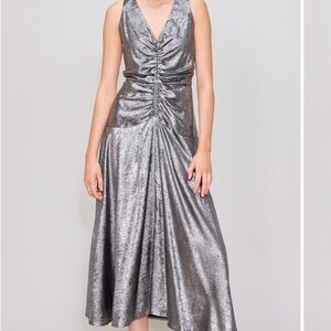 MELLODAY Metallic Dress
